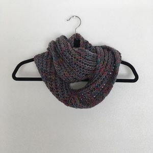 Gray Loop Infinity Scarf